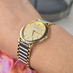 Gold and Black Watch